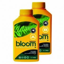 bloom grow a yellow bottles