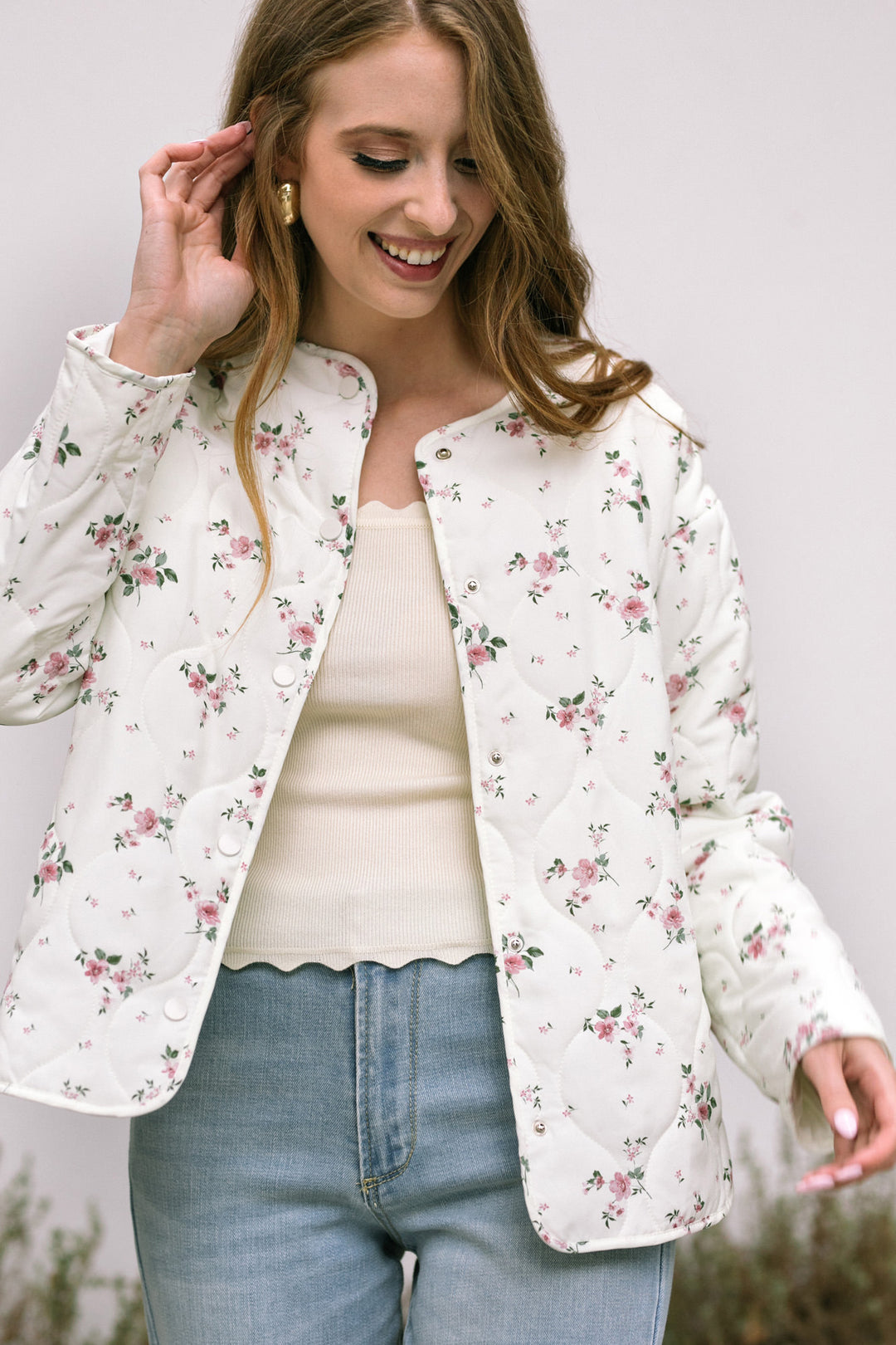 Aspen Quilted Floral Jacket