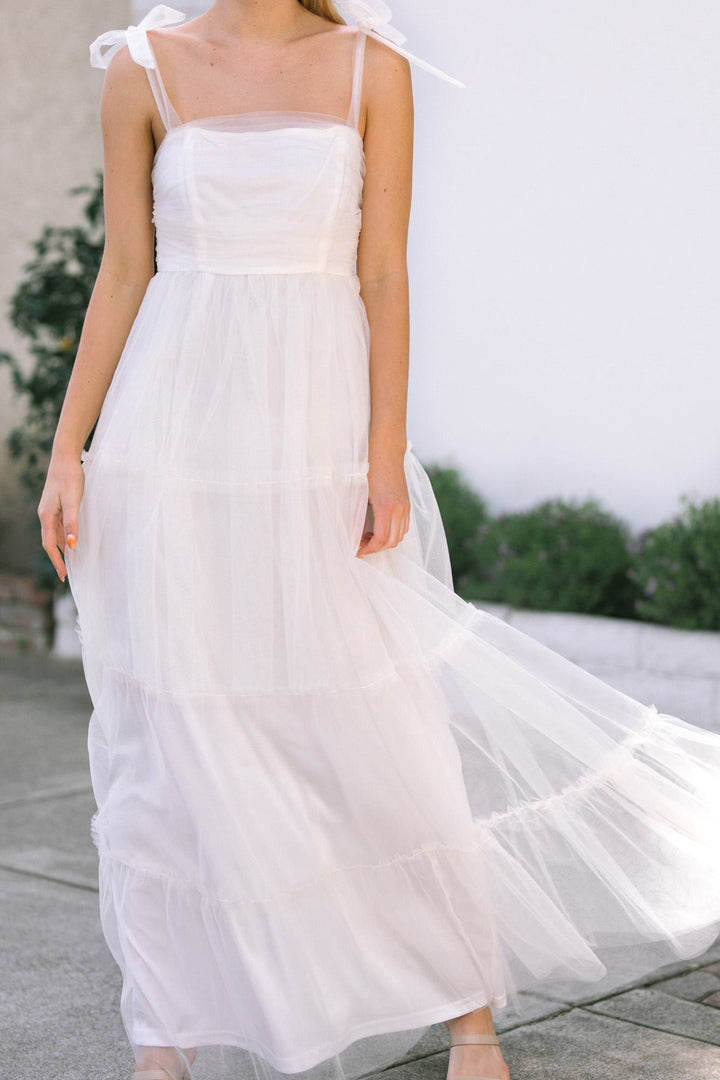 Michaela Tulle Maxi Dress