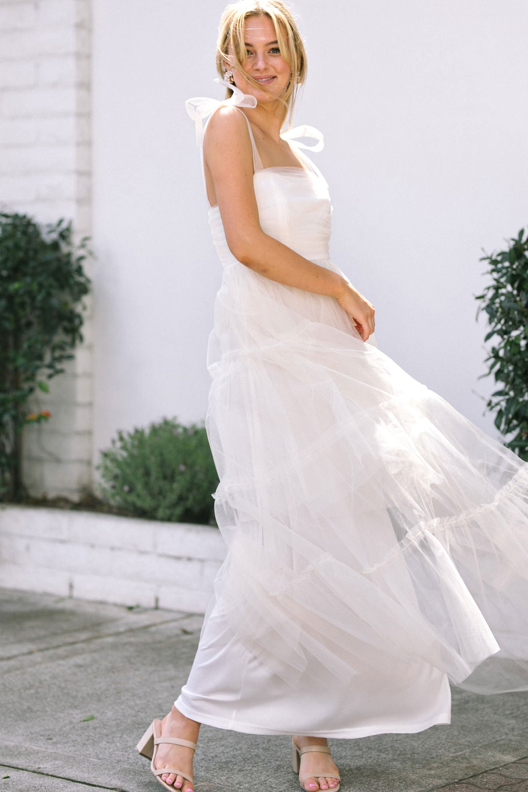 Michaela Tulle Maxi Dress