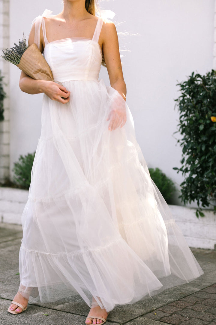 Michaela Tulle Maxi Dress