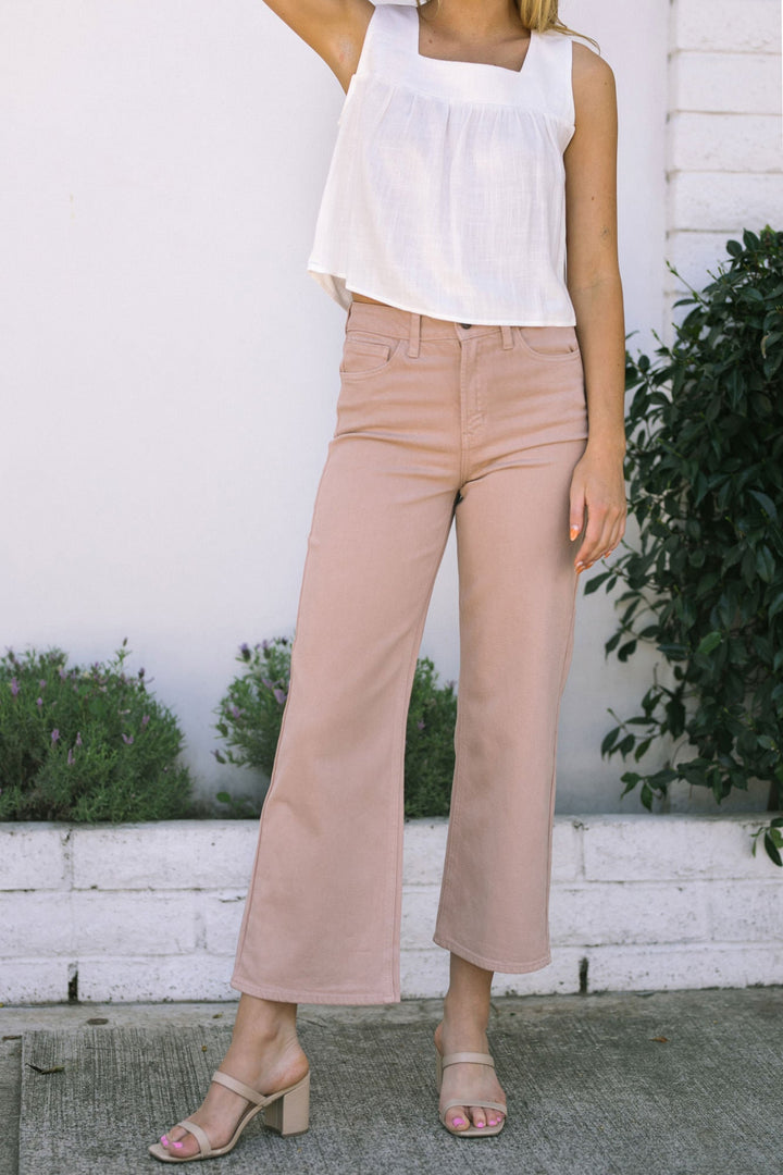 Sally Slim Wide Leg Jeans