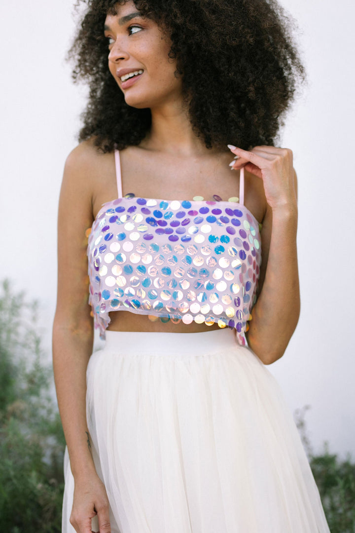 Dolly Disc Sequin Cami