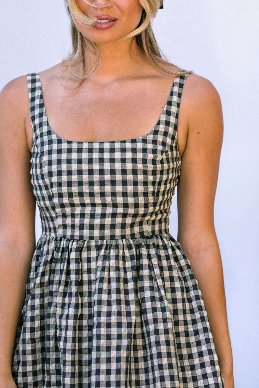 Dani Gingham Maxi Dress