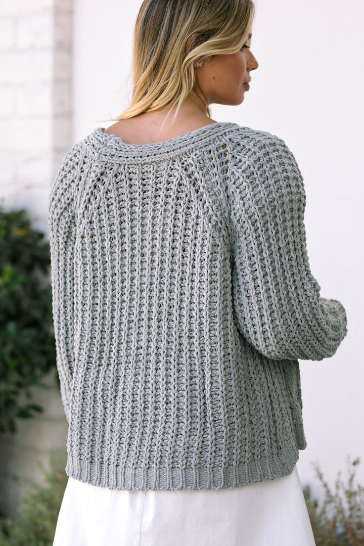 Keely Buttoned Knit Cardigan