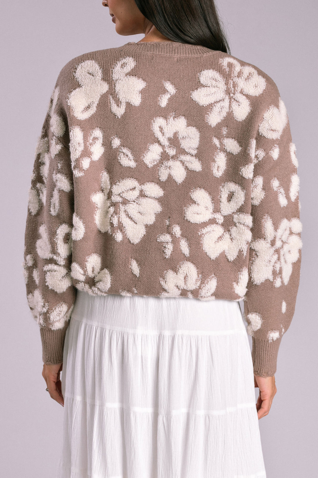 Jojo Floral Knit Sweater