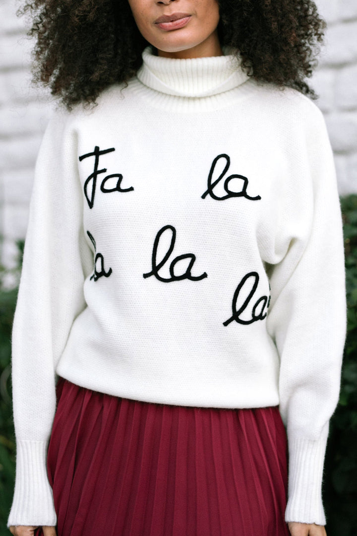 Fernanda Falalalala Knit Sweater