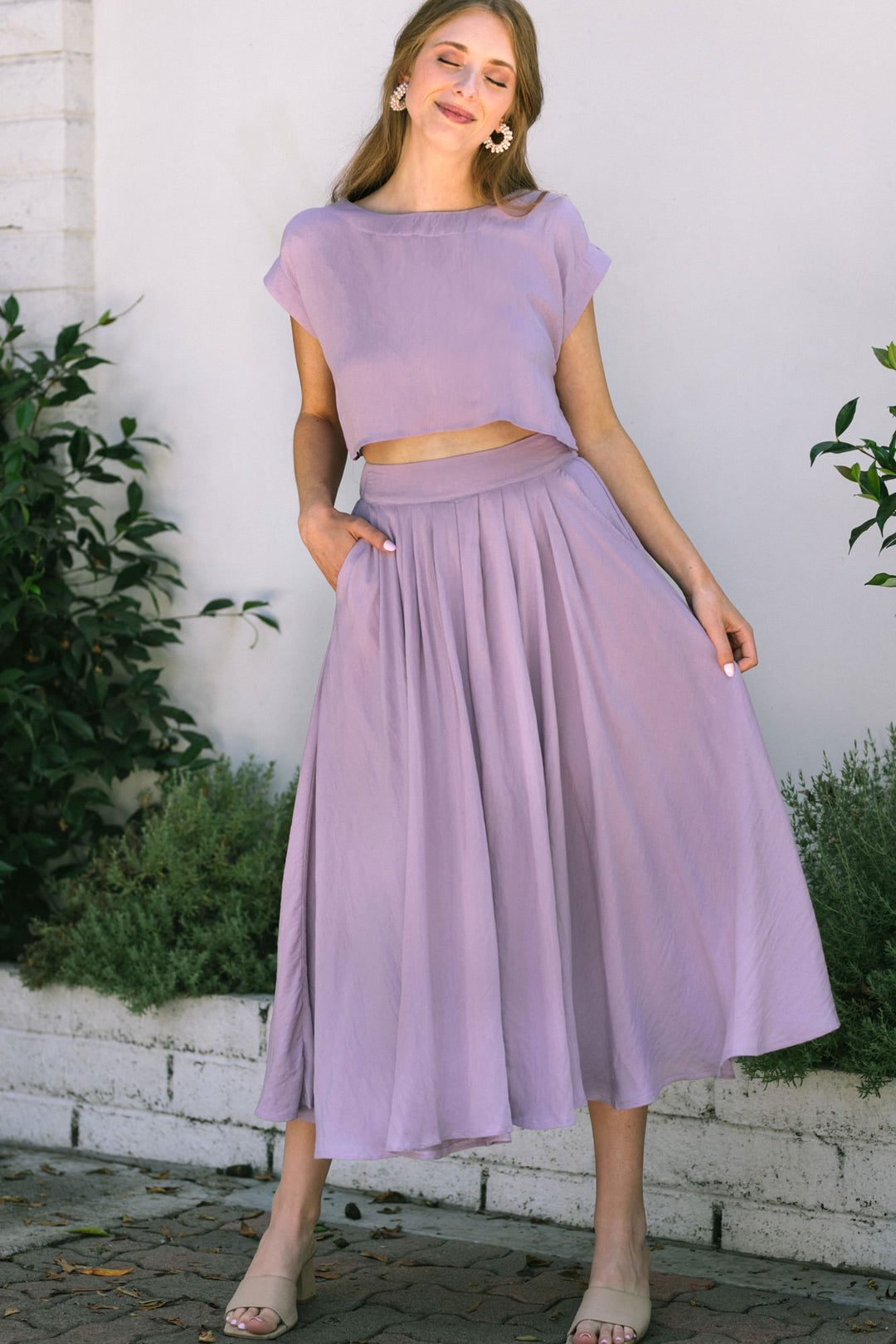 Noemi Two Piece Skirt Set