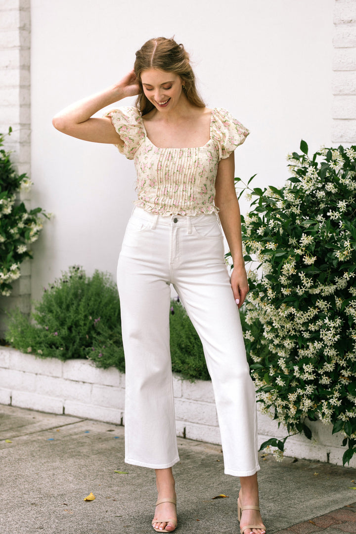 Sally Slim Wide Leg Jeans