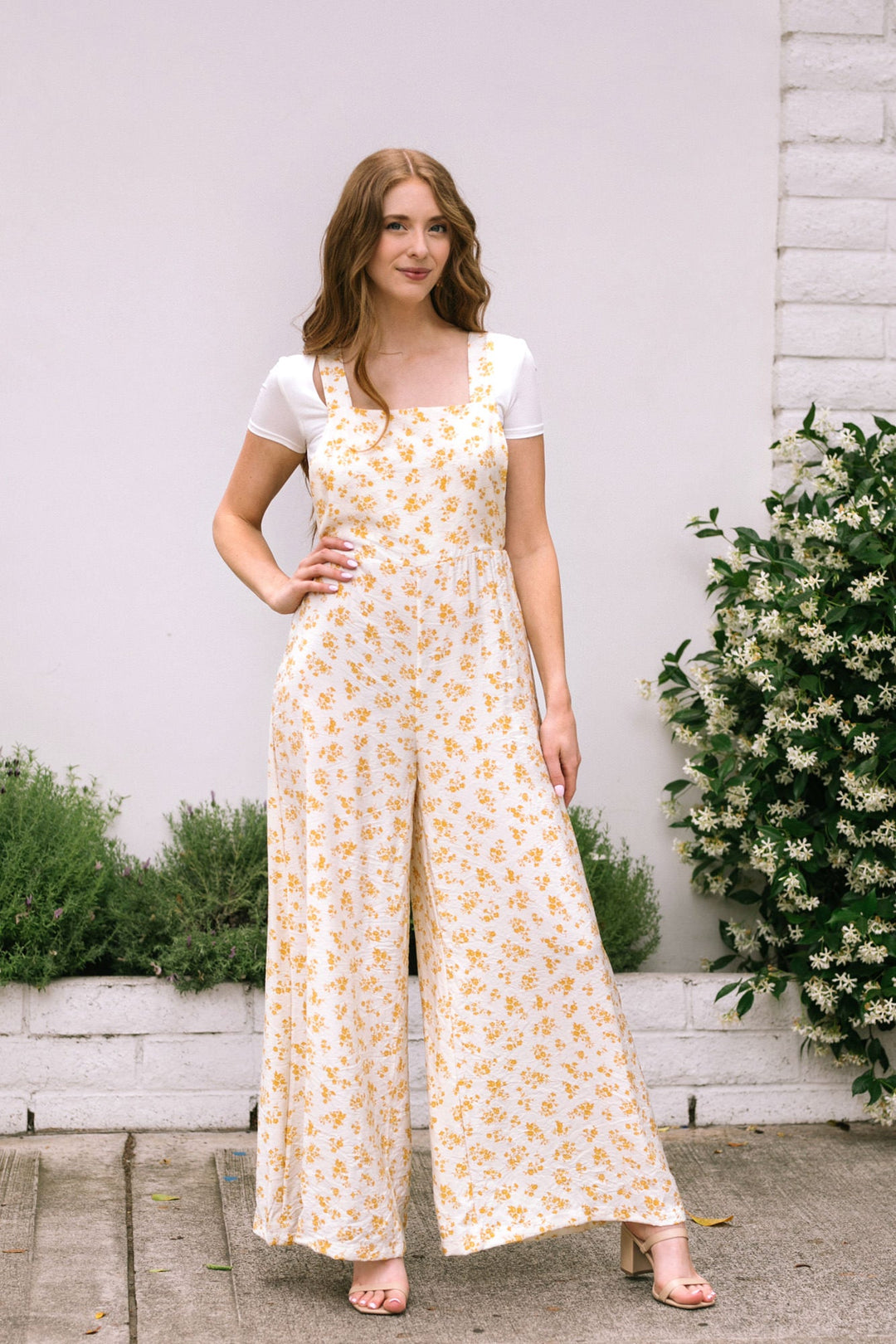 Suzette Floral Overalls