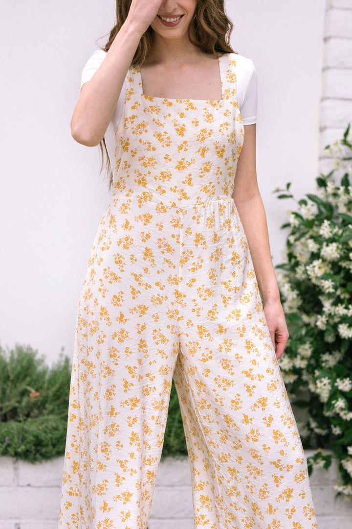 Suzette Floral Overalls