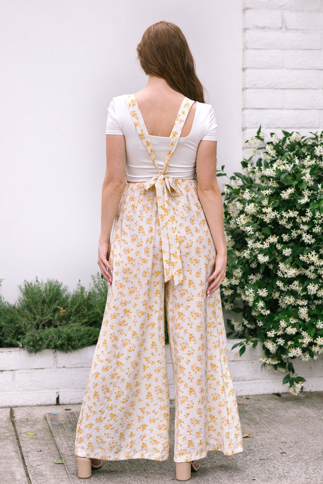 Suzette Floral Overalls