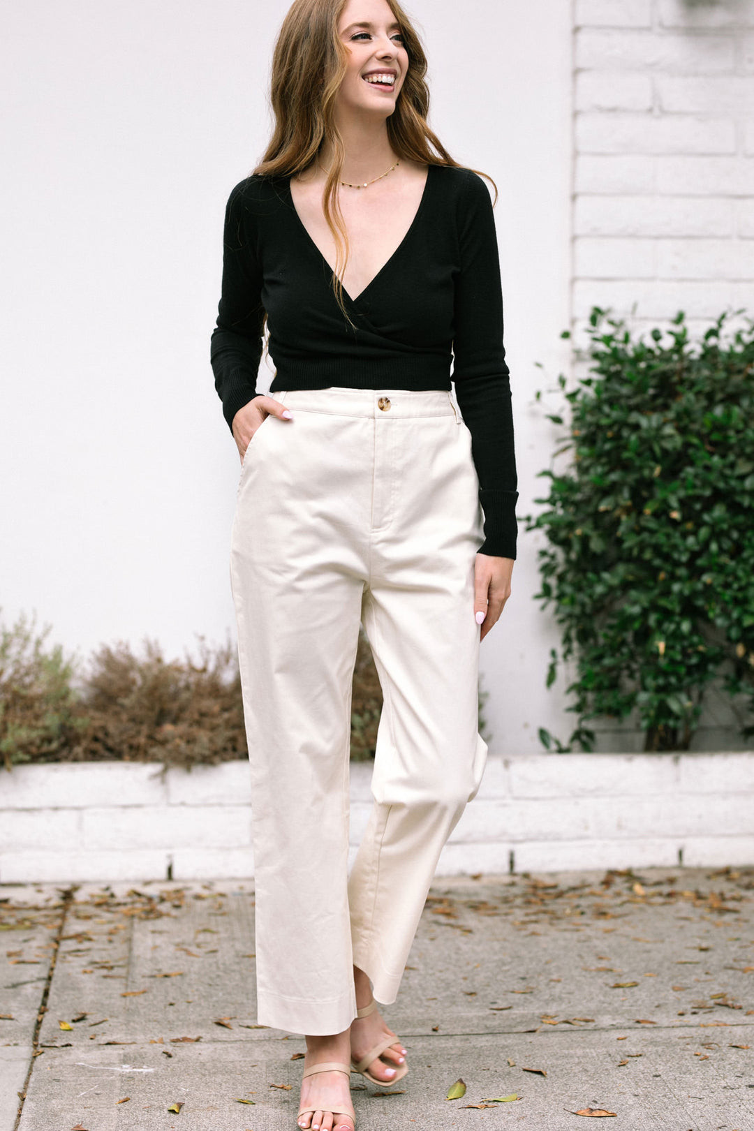 Stevie Crop Chino Pants