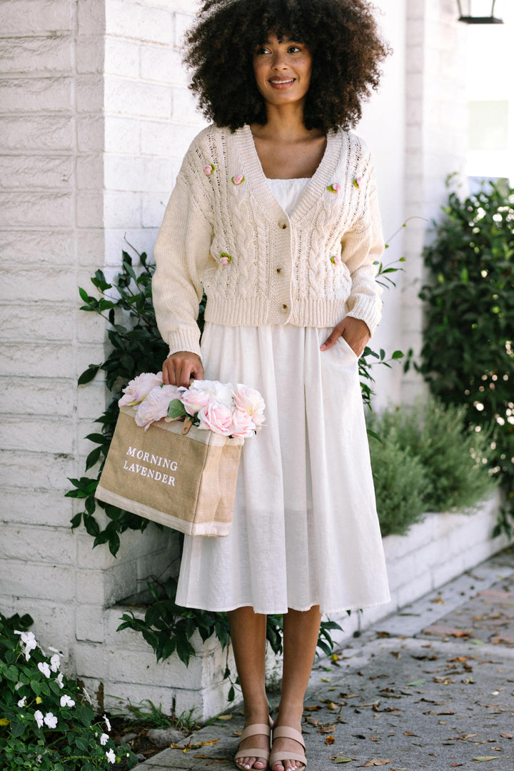 Tara Cable Knit Cardigan