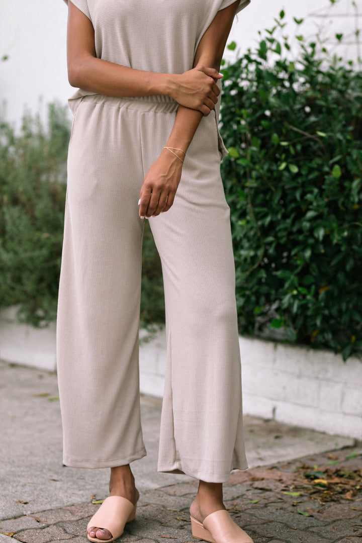 Indie Thermal Wide Leg Pants