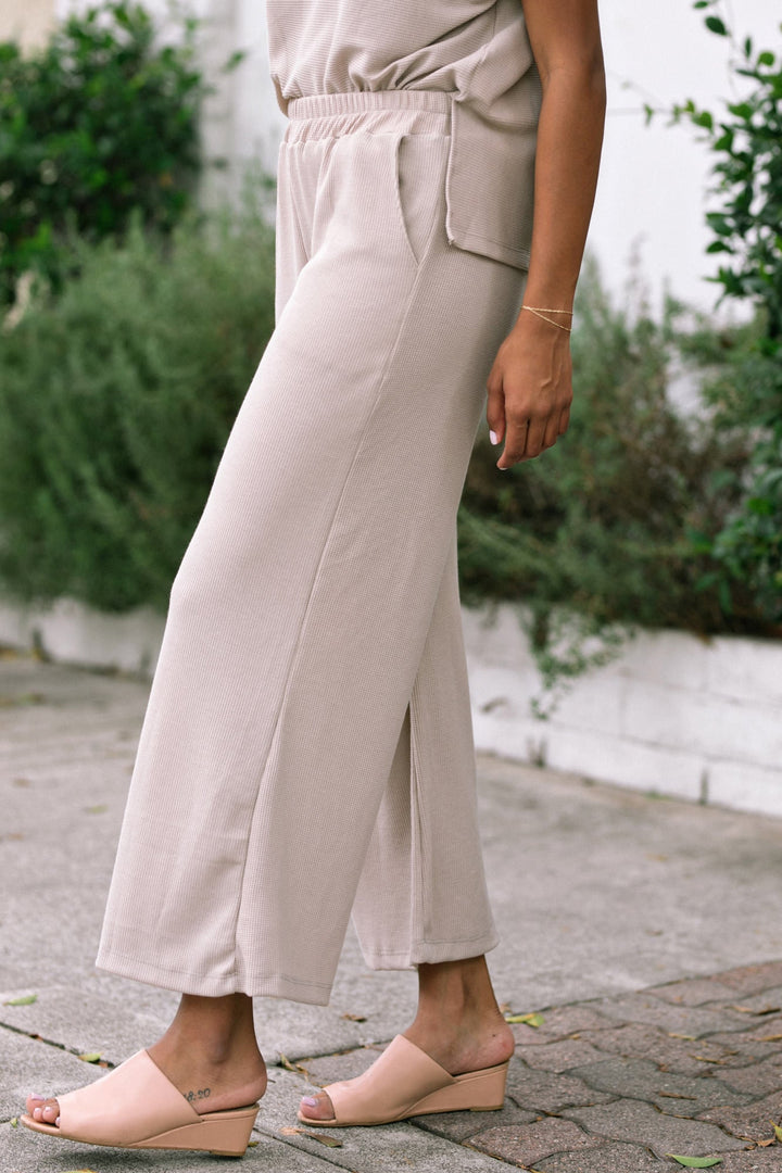 Indie Thermal Wide Leg Pants