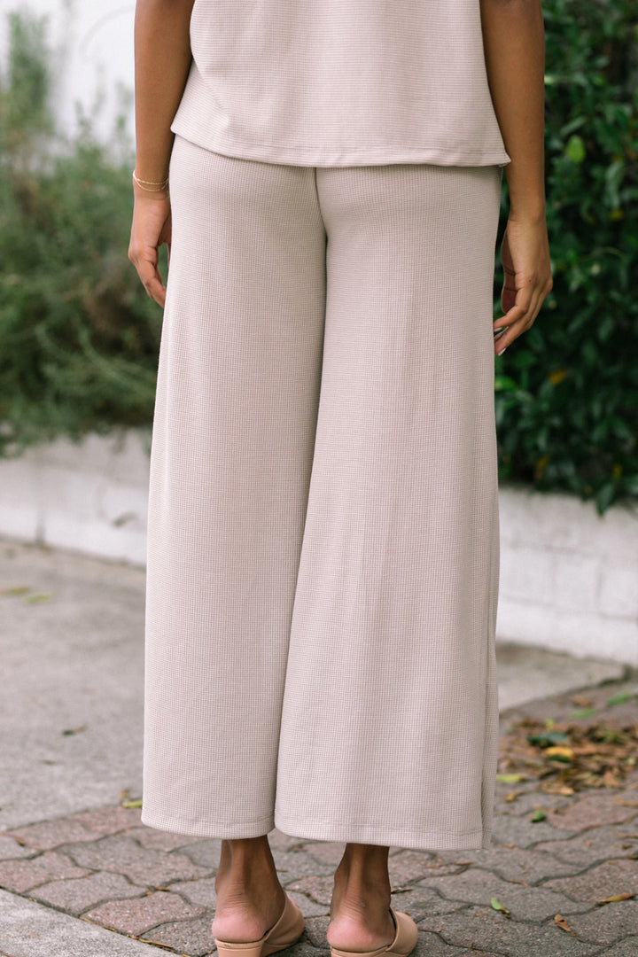 Indie Thermal Wide Leg Pants