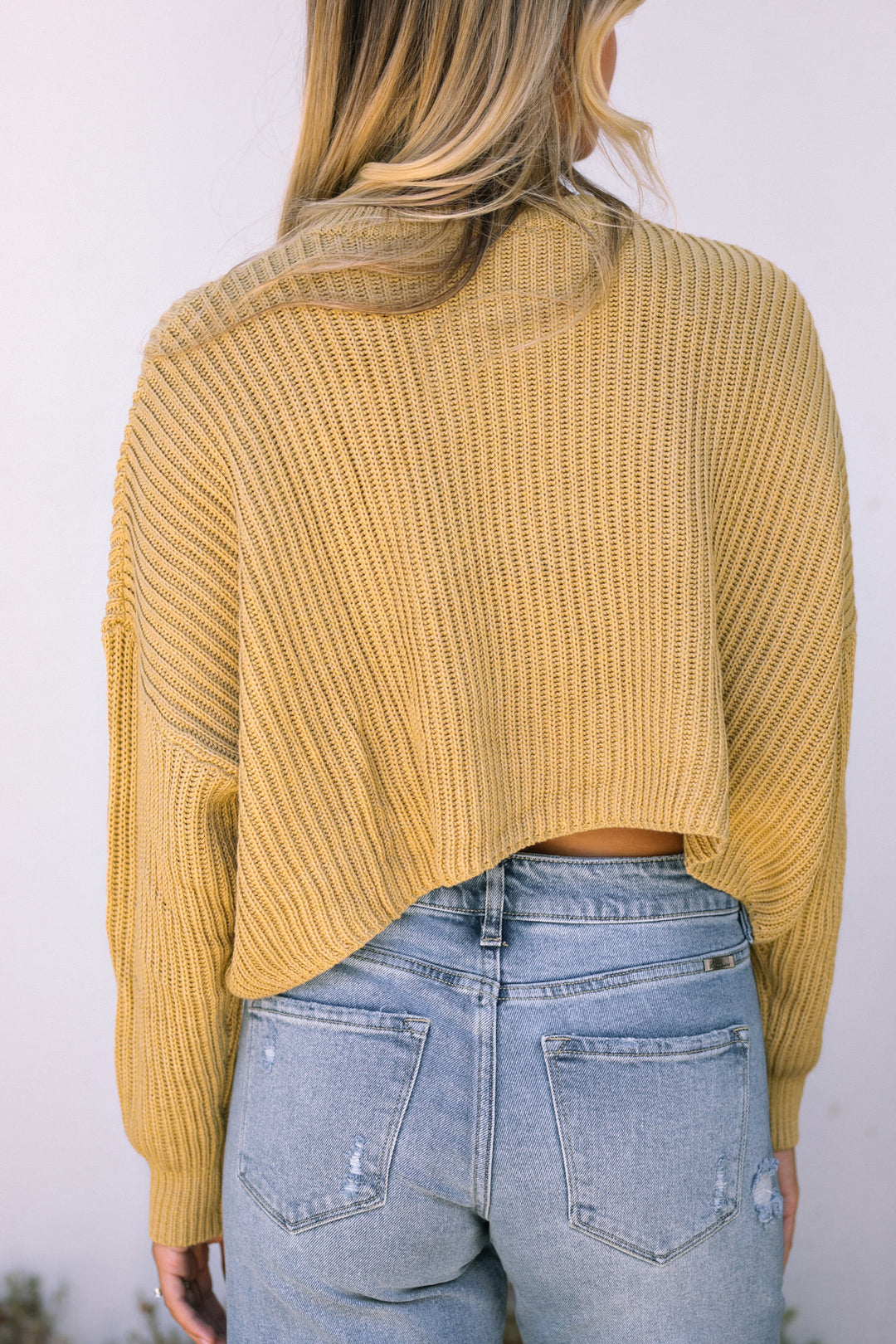 Sammy Cropped Knit Sweater