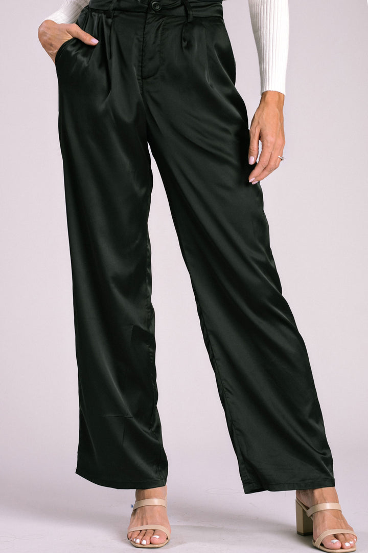 Phoenix High Waist Satin Pants