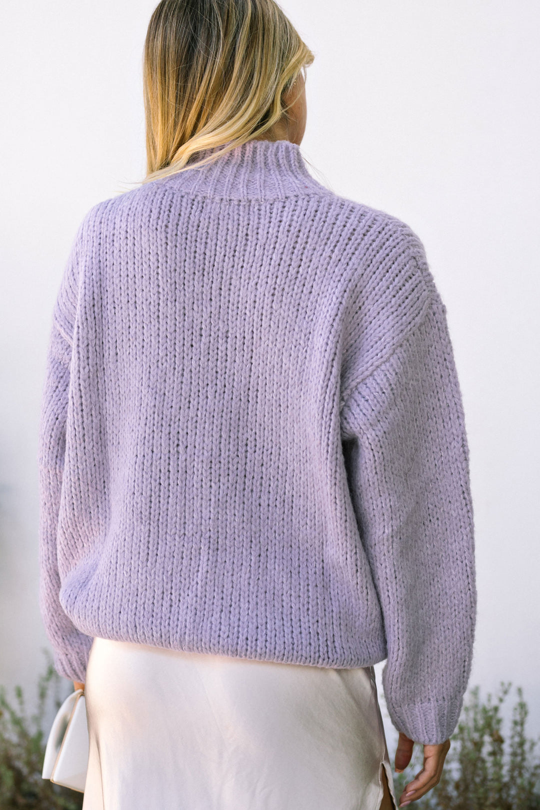 Viola Oversized Mockneck Sweater