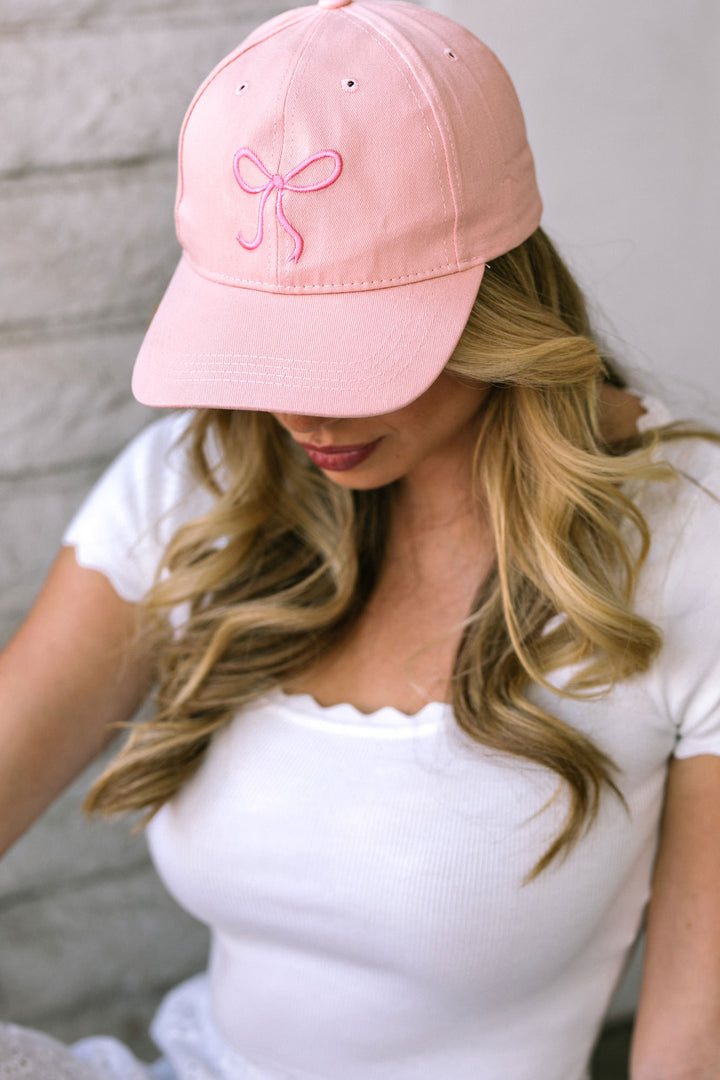 Emma Bow Baseball Hat