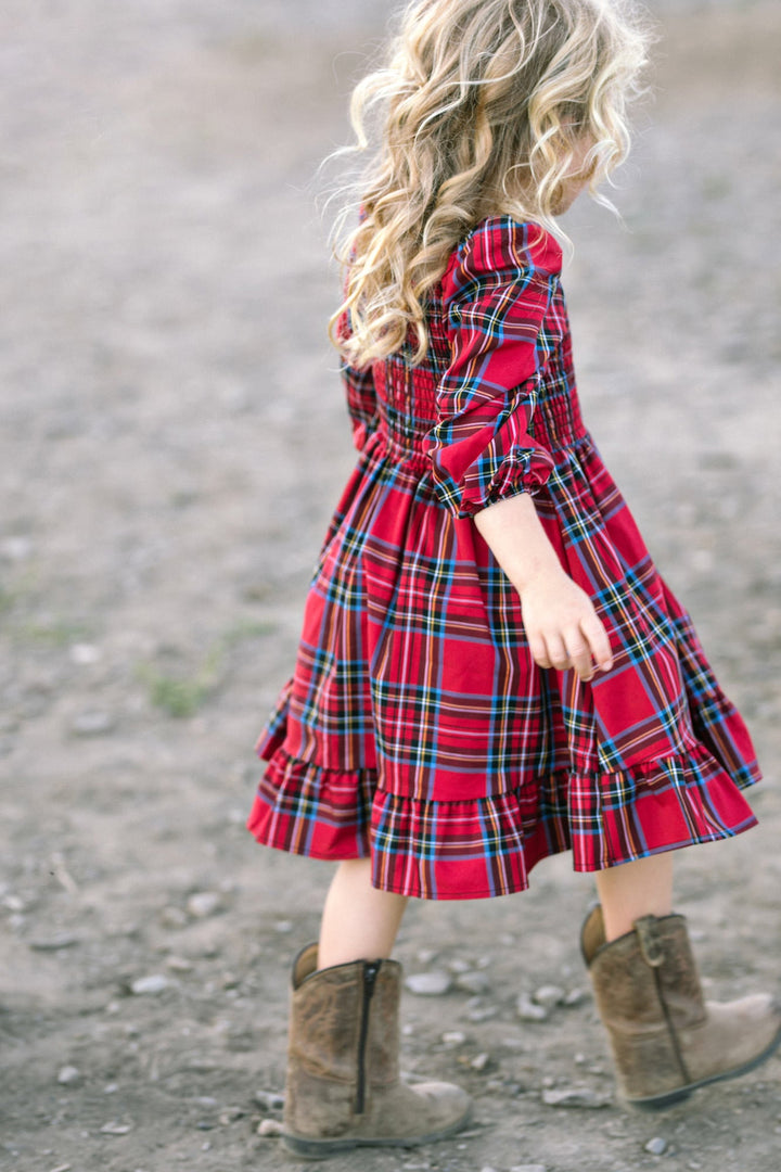 Mini Carol Plaid Dress