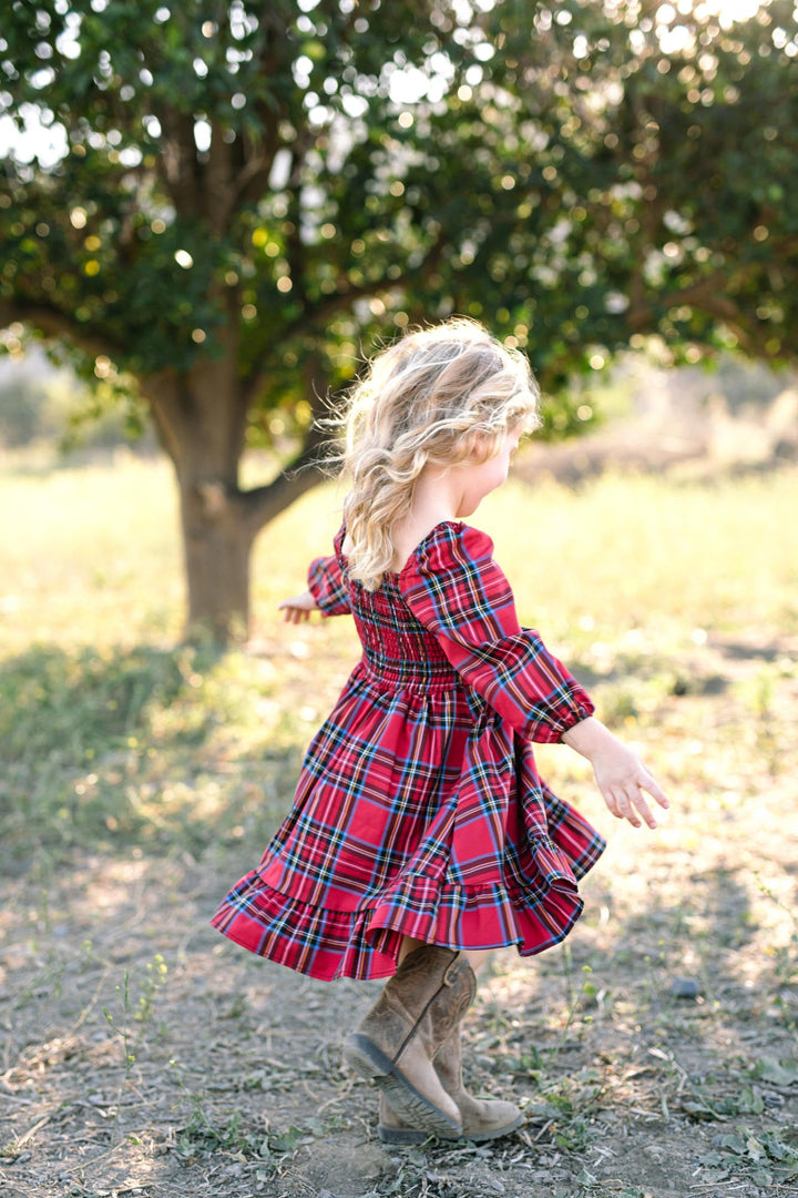 Mini Carol Plaid Dress