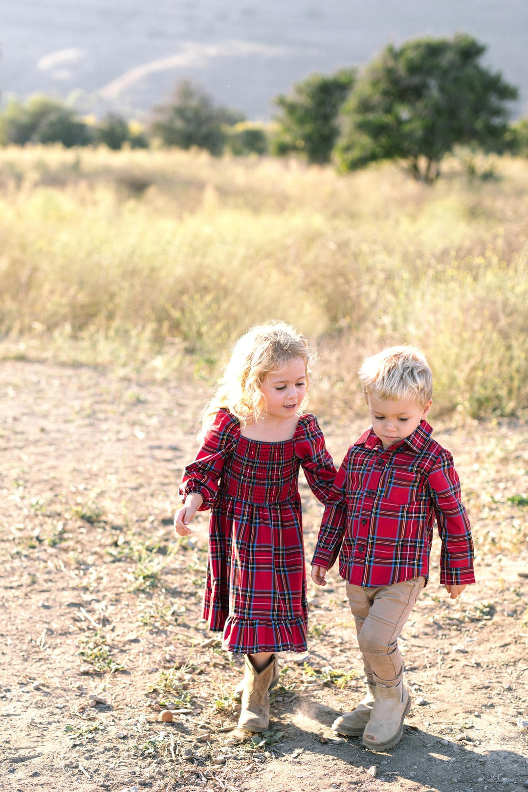 Mini Carol Plaid Dress