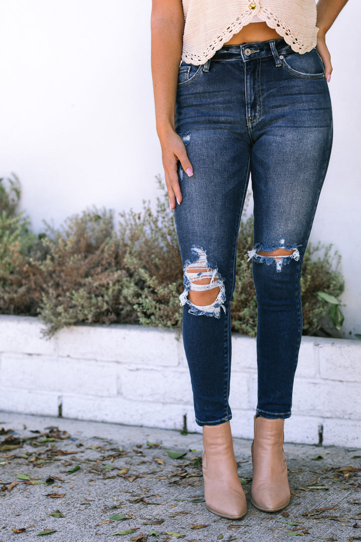 Teagan Ankle Skinny Jeans