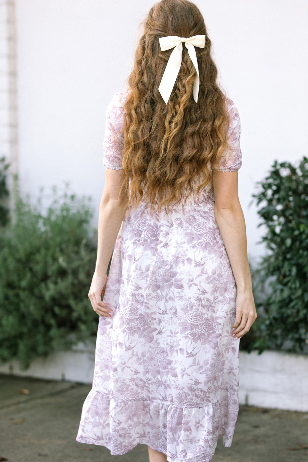 Marie Smocked Midi Dress