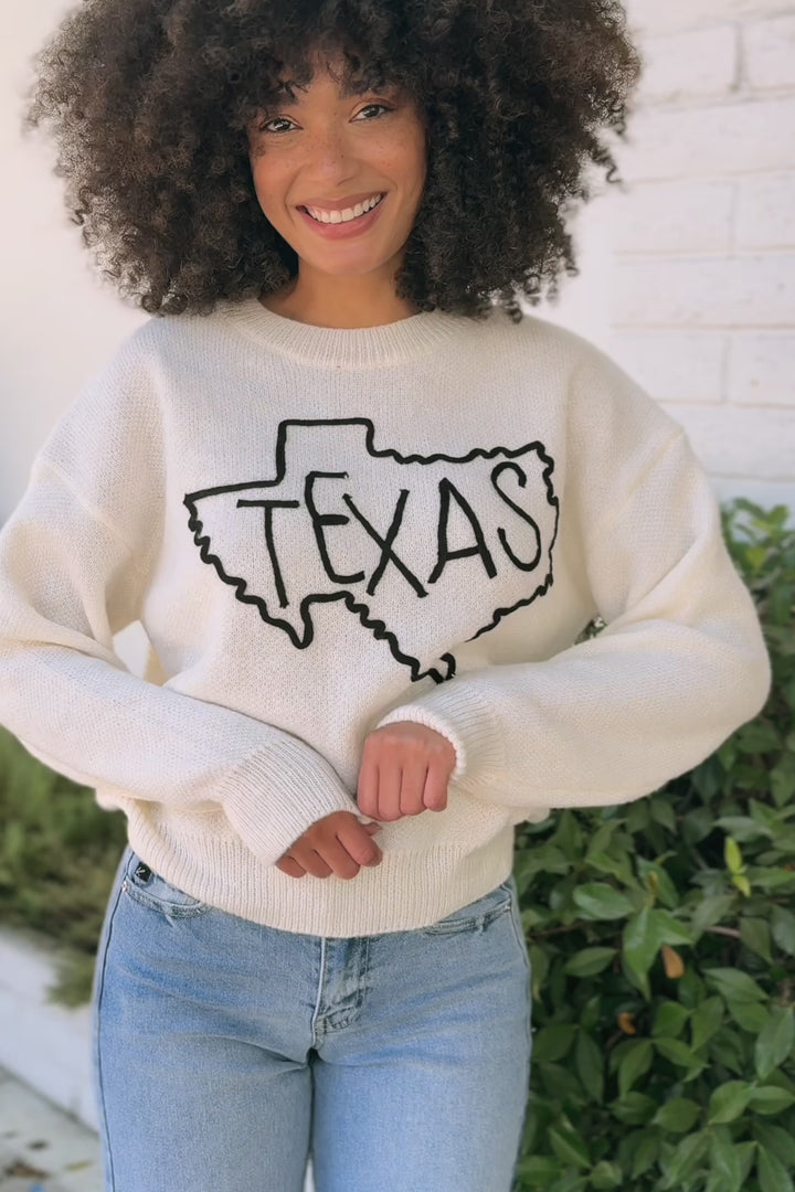 Bennie Texas Knit Sweater