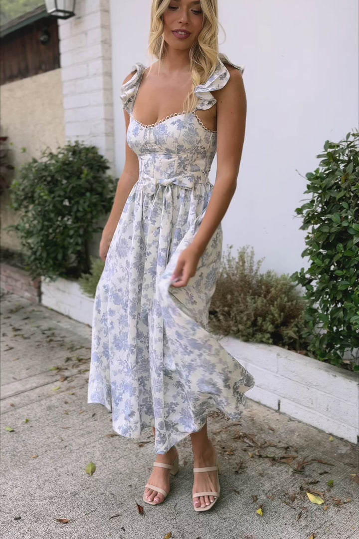 Florence Corset Midi Dress