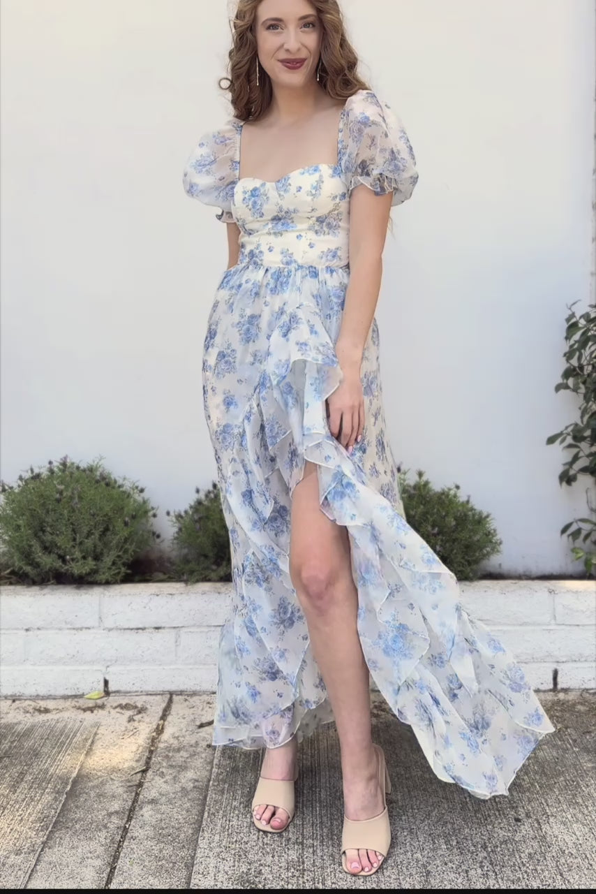 Ophelia Ruffled Maxi Dress