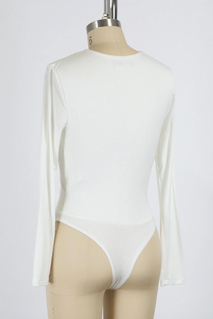 Joanna Surplice Long Sleeve Bodysuit Bodysuits Final Touch 